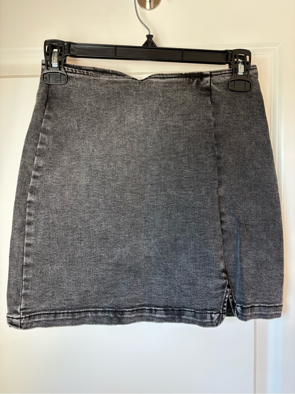 Classic Grey Denim Mini Skirt size 0
